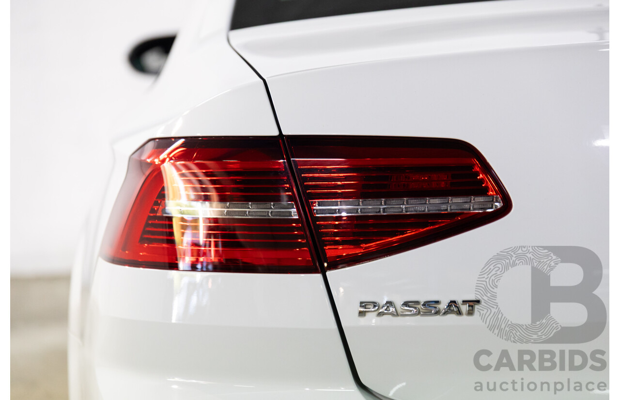 06/2016 Volkswagen Passat 140 TDI Highline (FWD) 3C MY16 4d Sedan Pure White Turbo Diesel 2.0L
