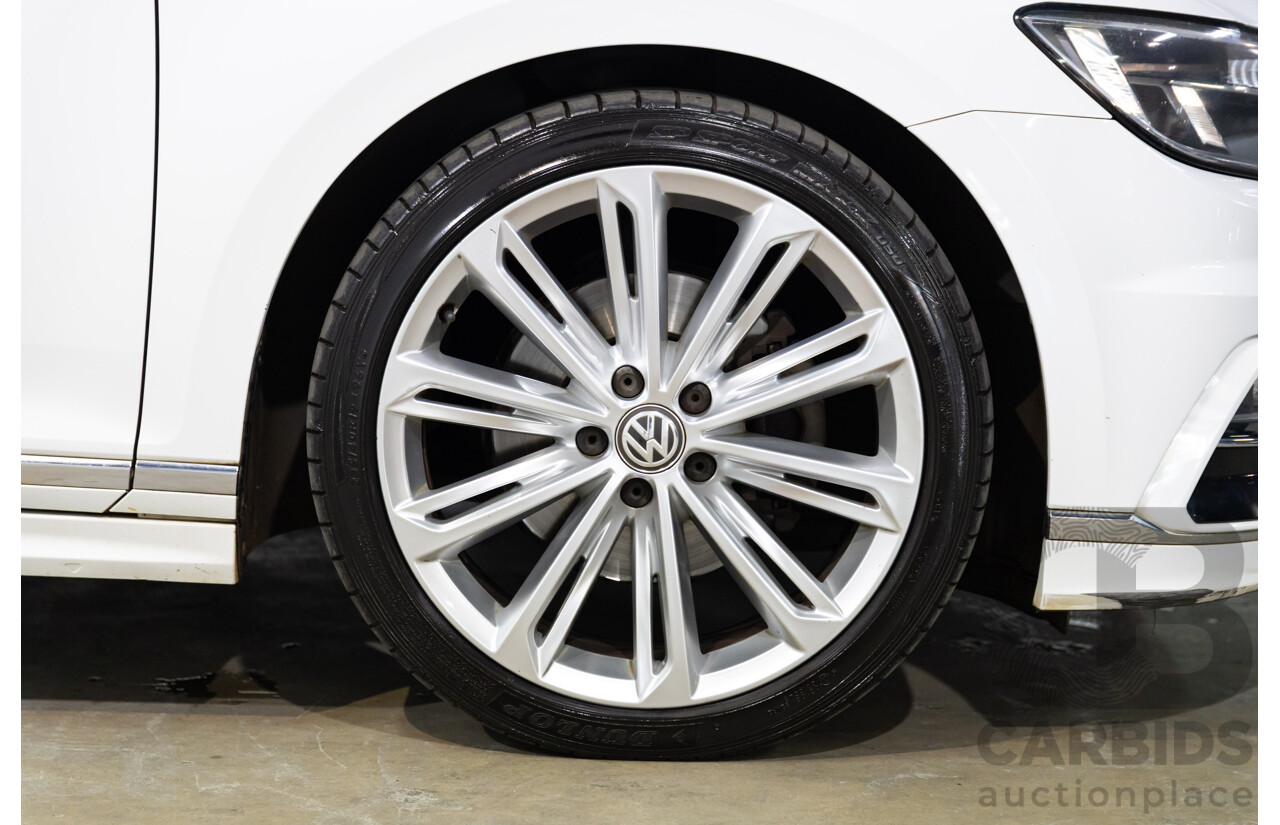 06/2016 Volkswagen Passat 140 TDI Highline (FWD) 3C MY16 4d Sedan Pure White Turbo Diesel 2.0L