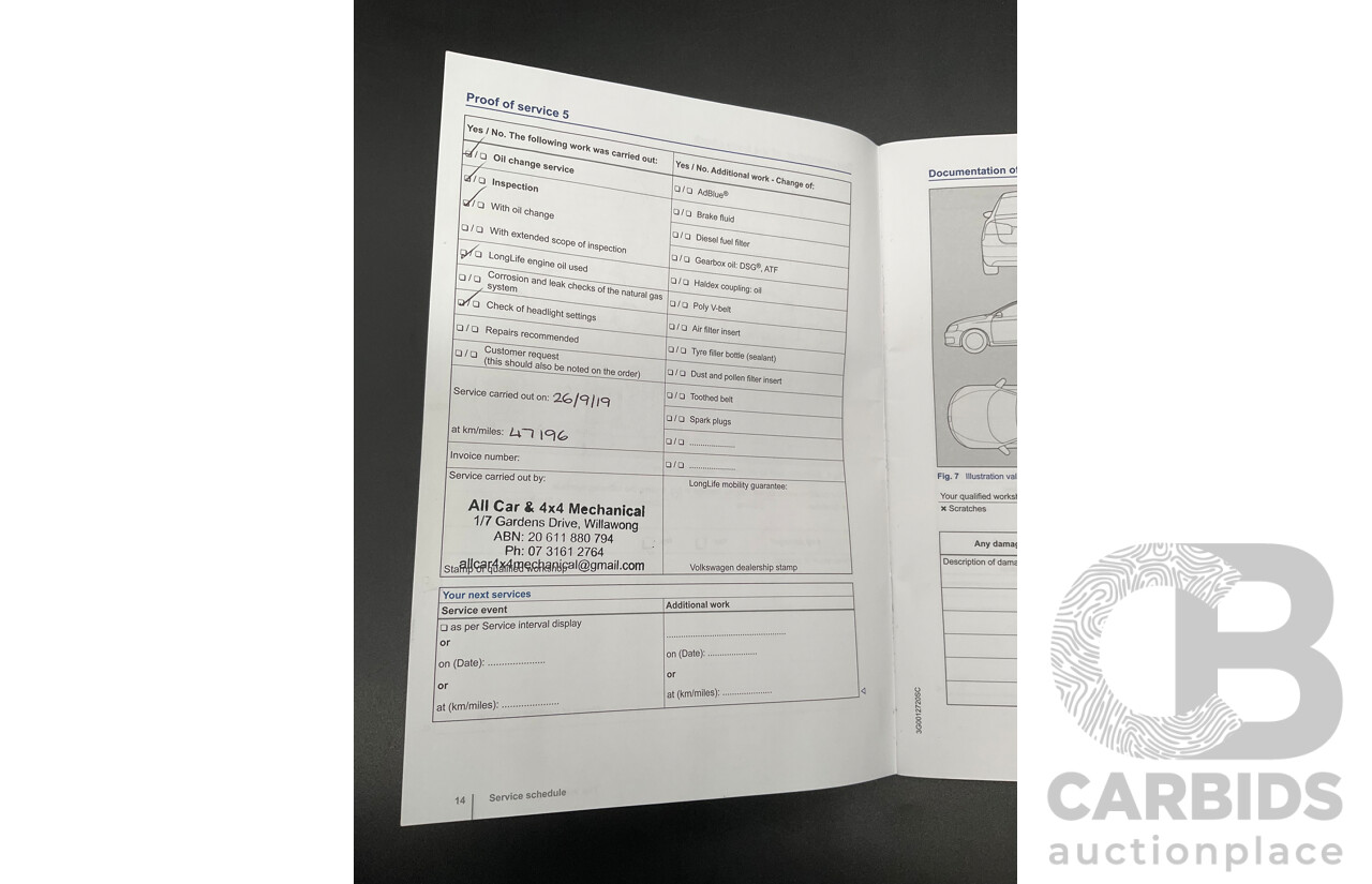 06/2016 Volkswagen Passat 140 TDI Highline (FWD) 3C MY16 4d Sedan Pure White Turbo Diesel 2.0L