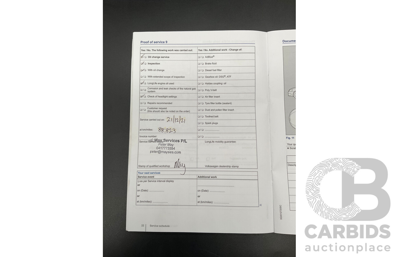 06/2016 Volkswagen Passat 140 TDI Highline (FWD) 3C MY16 4d Sedan Pure White Turbo Diesel 2.0L