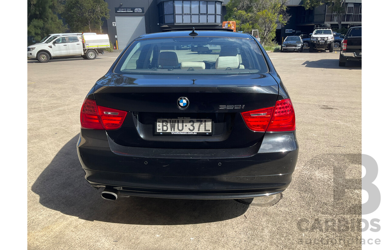 5/2011 BMW 320i E90 MY11 4d Sedan Black 2.0L