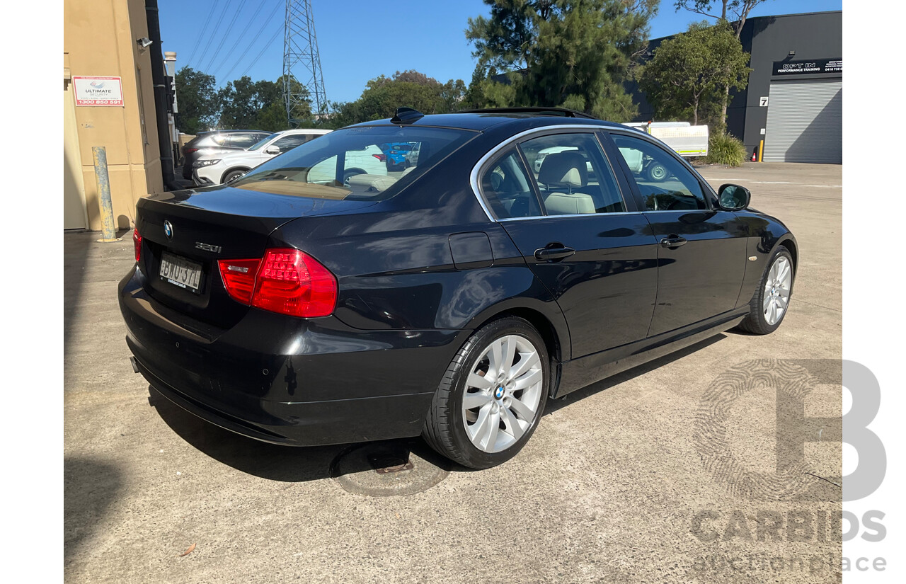 5/2011 BMW 320i E90 MY11 4d Sedan Black 2.0L