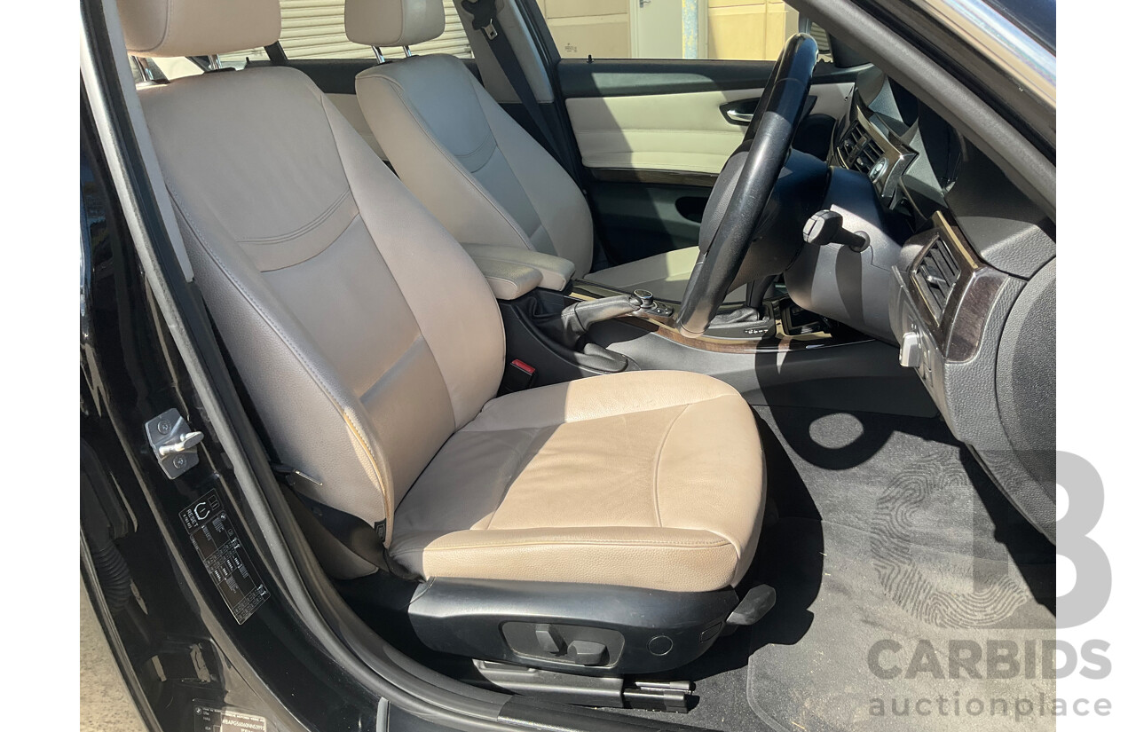 5/2011 BMW 320i E90 MY11 4d Sedan Black 2.0L