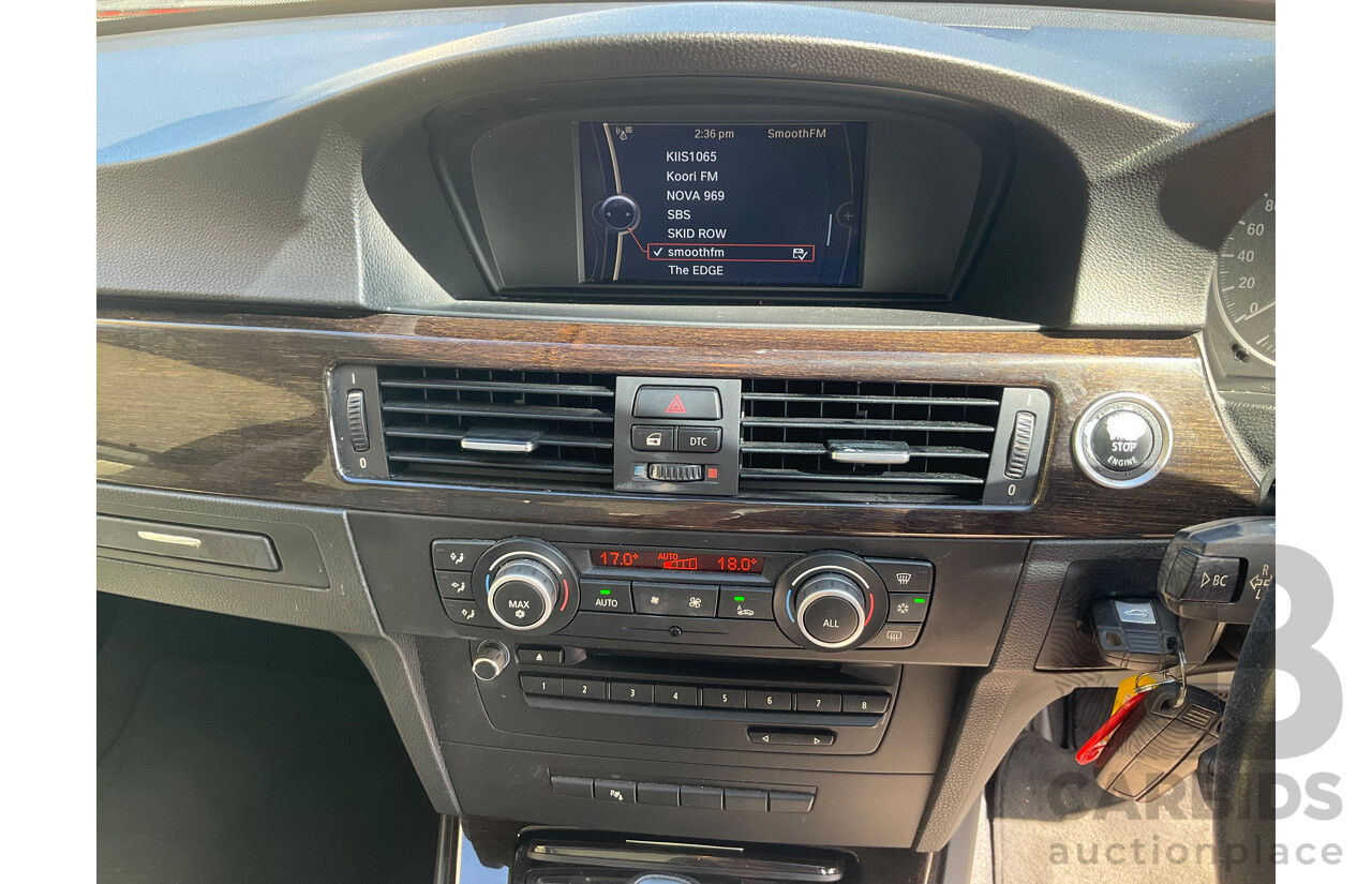 5/2011 BMW 320i E90 MY11 4d Sedan Black 2.0L