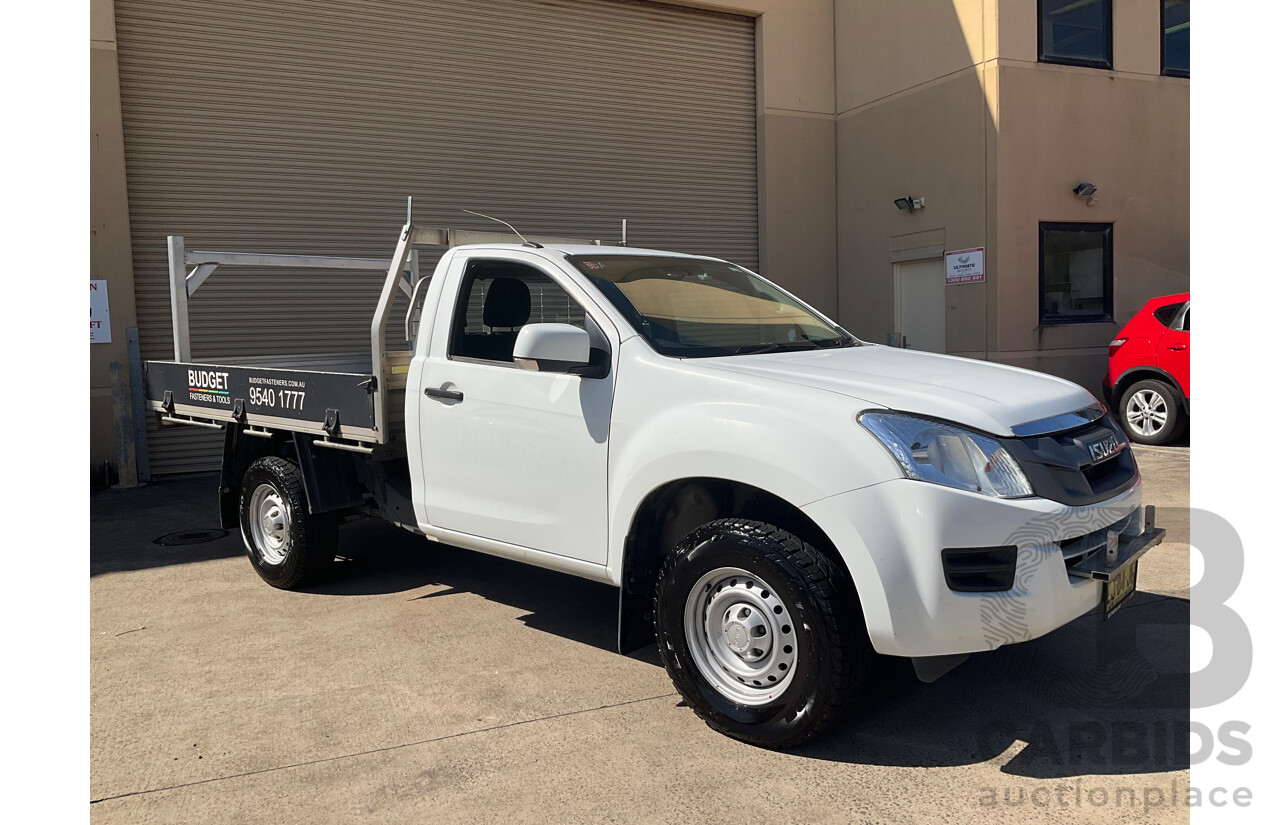09/2016 Isuzu D-Max SX HI-RIDE (4x2) RWD TF MY15.5 C/Chas White Turbo Diesel 3.0L