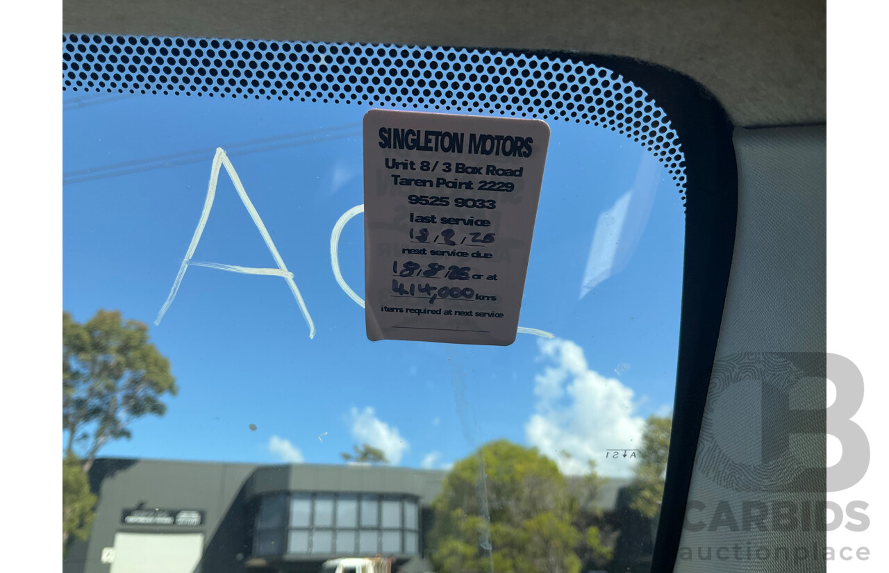 09/2016 Isuzu D-Max SX HI-RIDE (4x2) RWD TF MY15.5 C/Chas White Turbo Diesel 3.0L