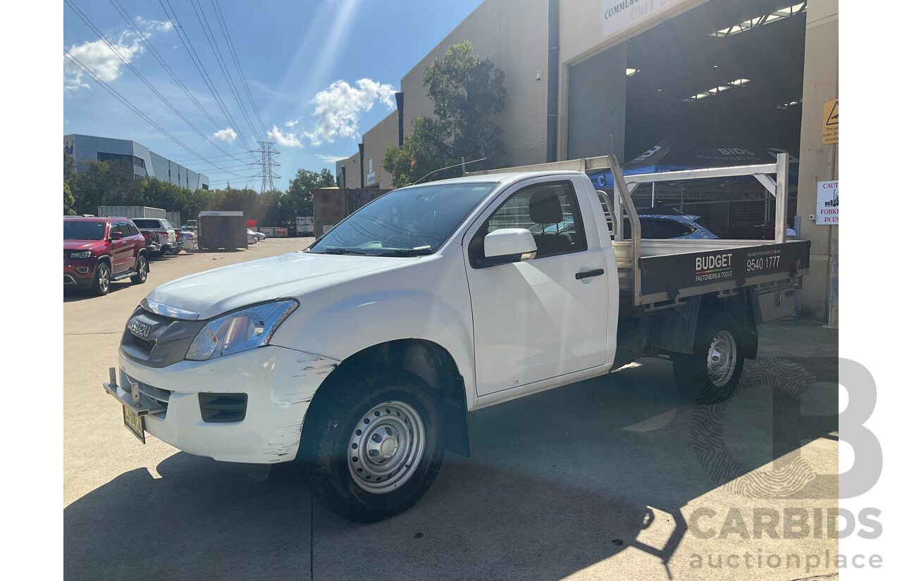 09/2016 Isuzu D-Max SX HI-RIDE (4x2) RWD TF MY15.5 C/Chas White Turbo Diesel 3.0L