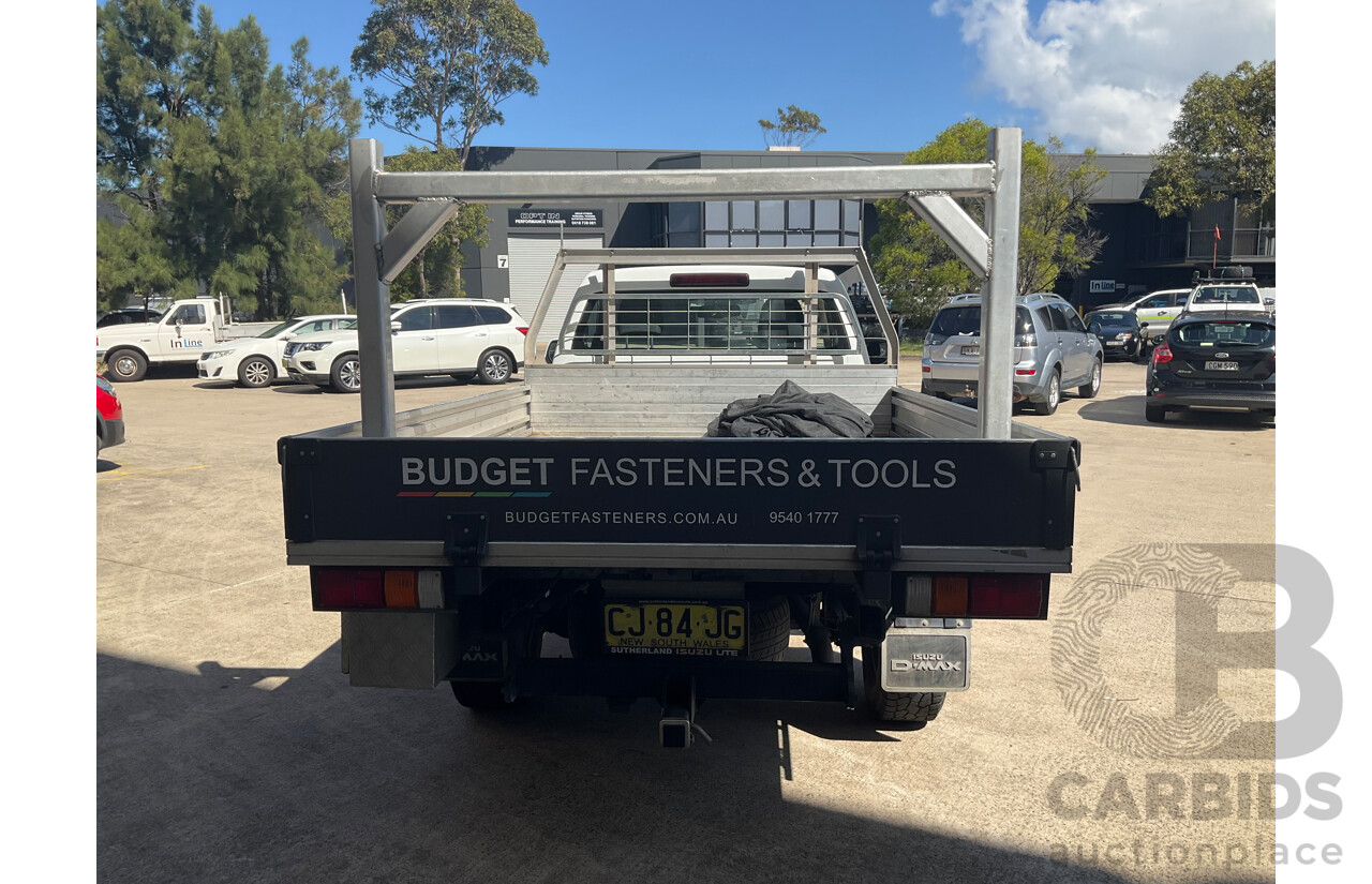 09/2016 Isuzu D-Max SX HI-RIDE (4x2) RWD TF MY15.5 C/Chas White Turbo Diesel 3.0L