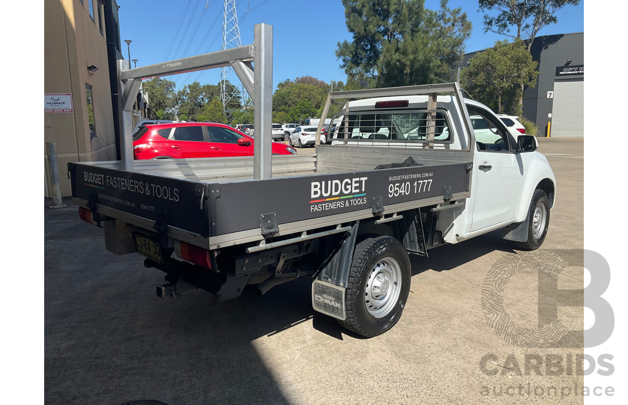 09/2016 Isuzu D-Max SX HI-RIDE (4x2) RWD TF MY15.5 C/Chas White Turbo Diesel 3.0L