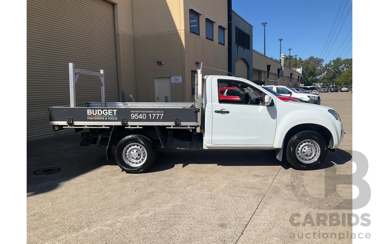 09/2016 Isuzu D-Max SX HI-RIDE (4x2) RWD TF MY15.5 C/Chas White Turbo Diesel 3.0L