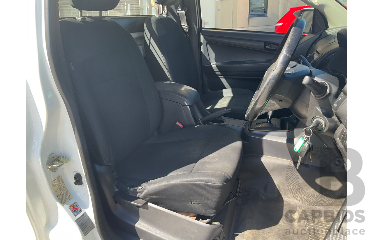 09/2016 Isuzu D-Max SX HI-RIDE (4x2) RWD TF MY15.5 C/Chas White Turbo Diesel 3.0L