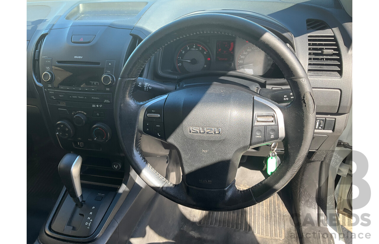 09/2016 Isuzu D-Max SX HI-RIDE (4x2) RWD TF MY15.5 C/Chas White Turbo Diesel 3.0L