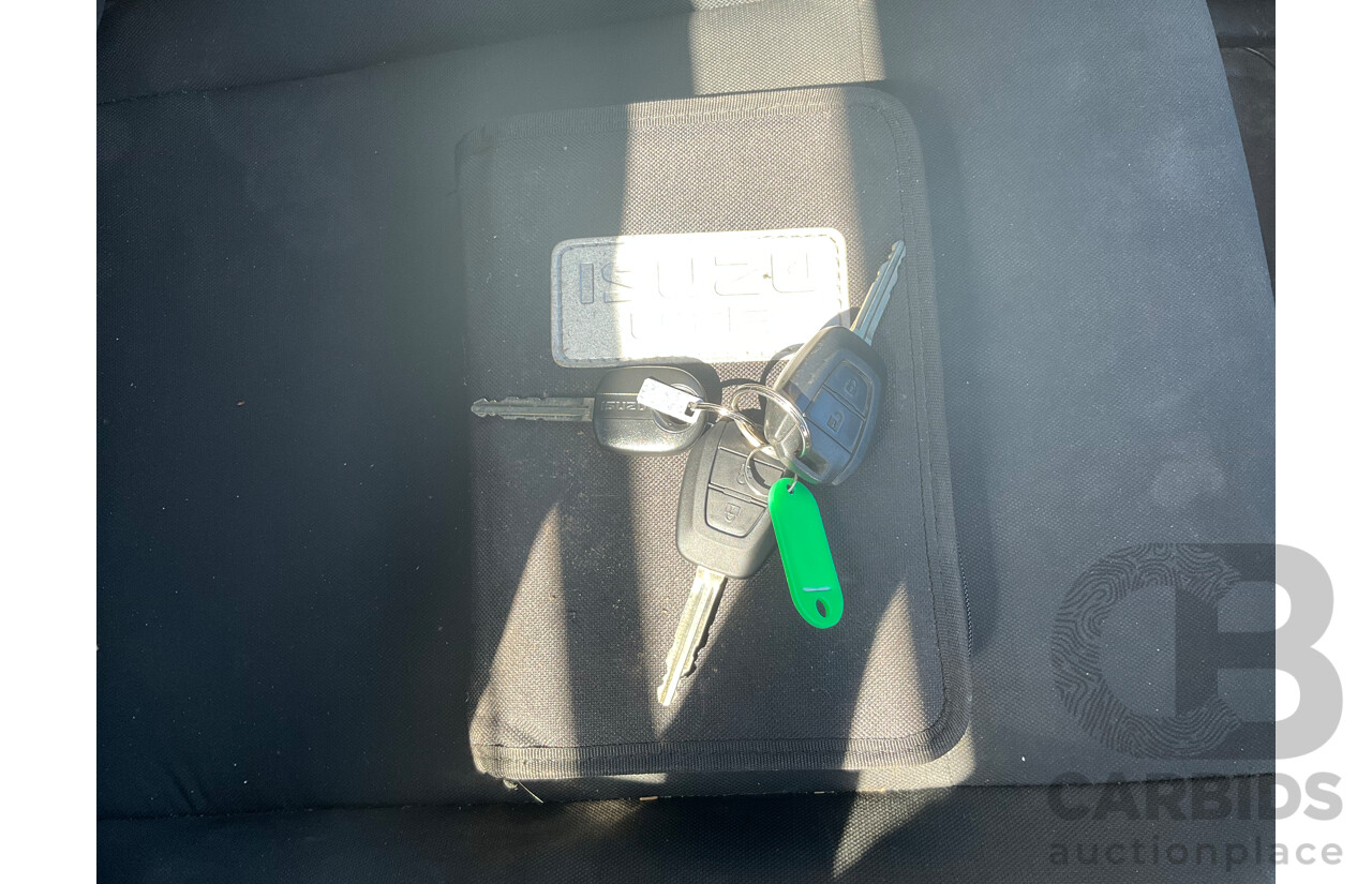 09/2016 Isuzu D-Max SX HI-RIDE (4x2) RWD TF MY15.5 C/Chas White Turbo Diesel 3.0L