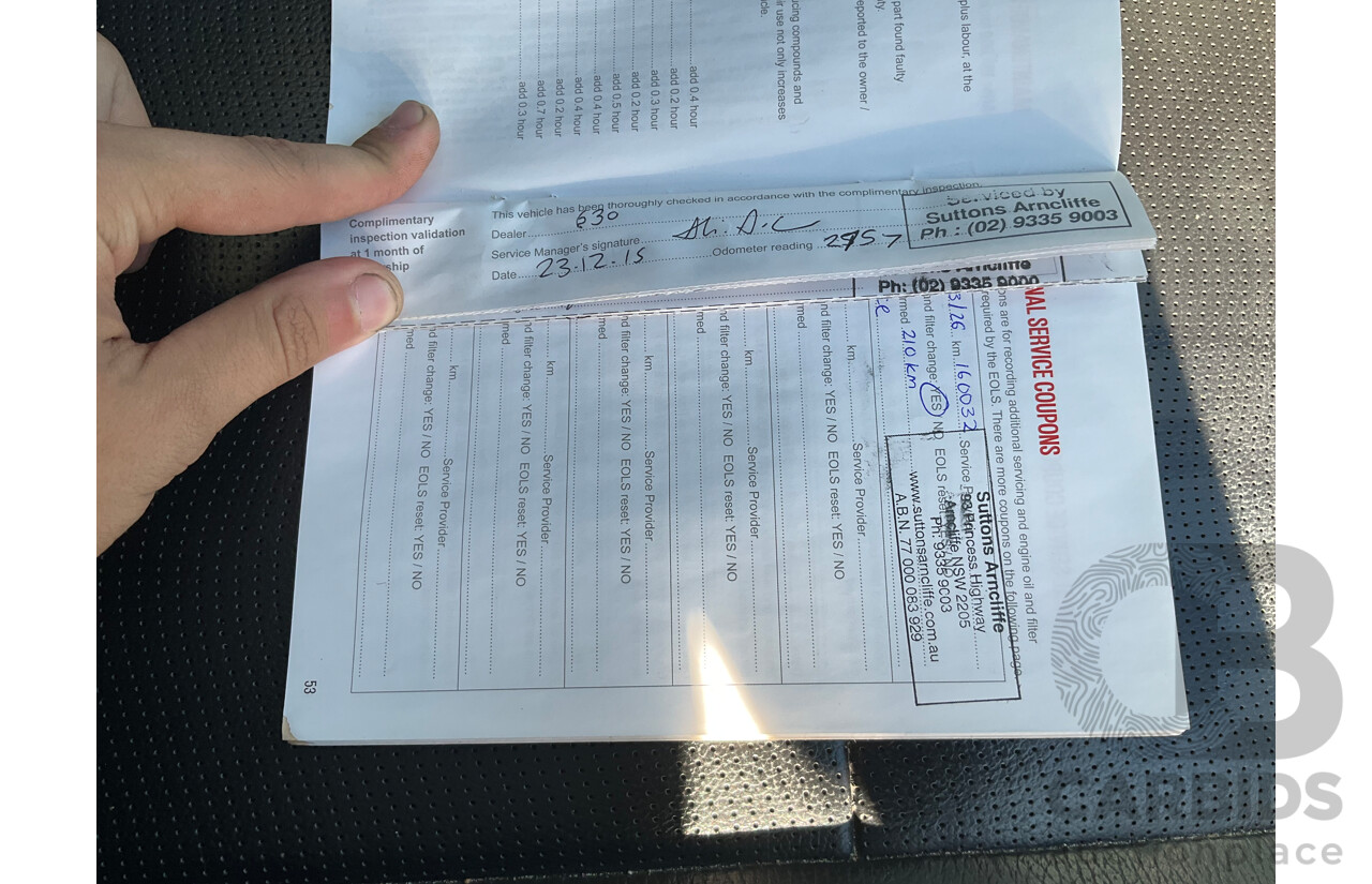 10/2015 Holden Captiva 7 LS (FWD) CG MY15 4d Wagon Blue 2.4L