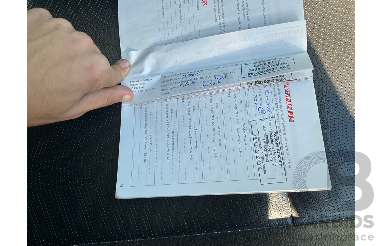 10/2015 Holden Captiva 7 LS (FWD) CG MY15 4d Wagon Blue 2.4L