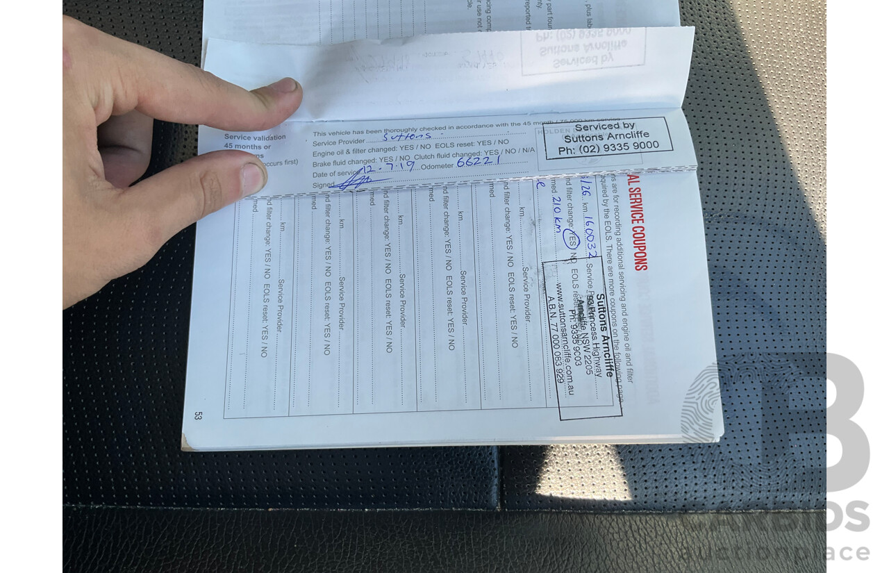 10/2015 Holden Captiva 7 LS (FWD) CG MY15 4d Wagon Blue 2.4L