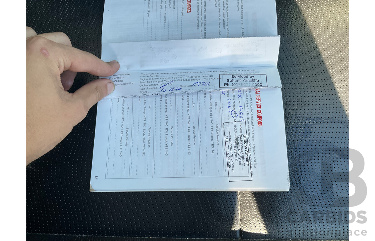 10/2015 Holden Captiva 7 LS (FWD) CG MY15 4d Wagon Blue 2.4L