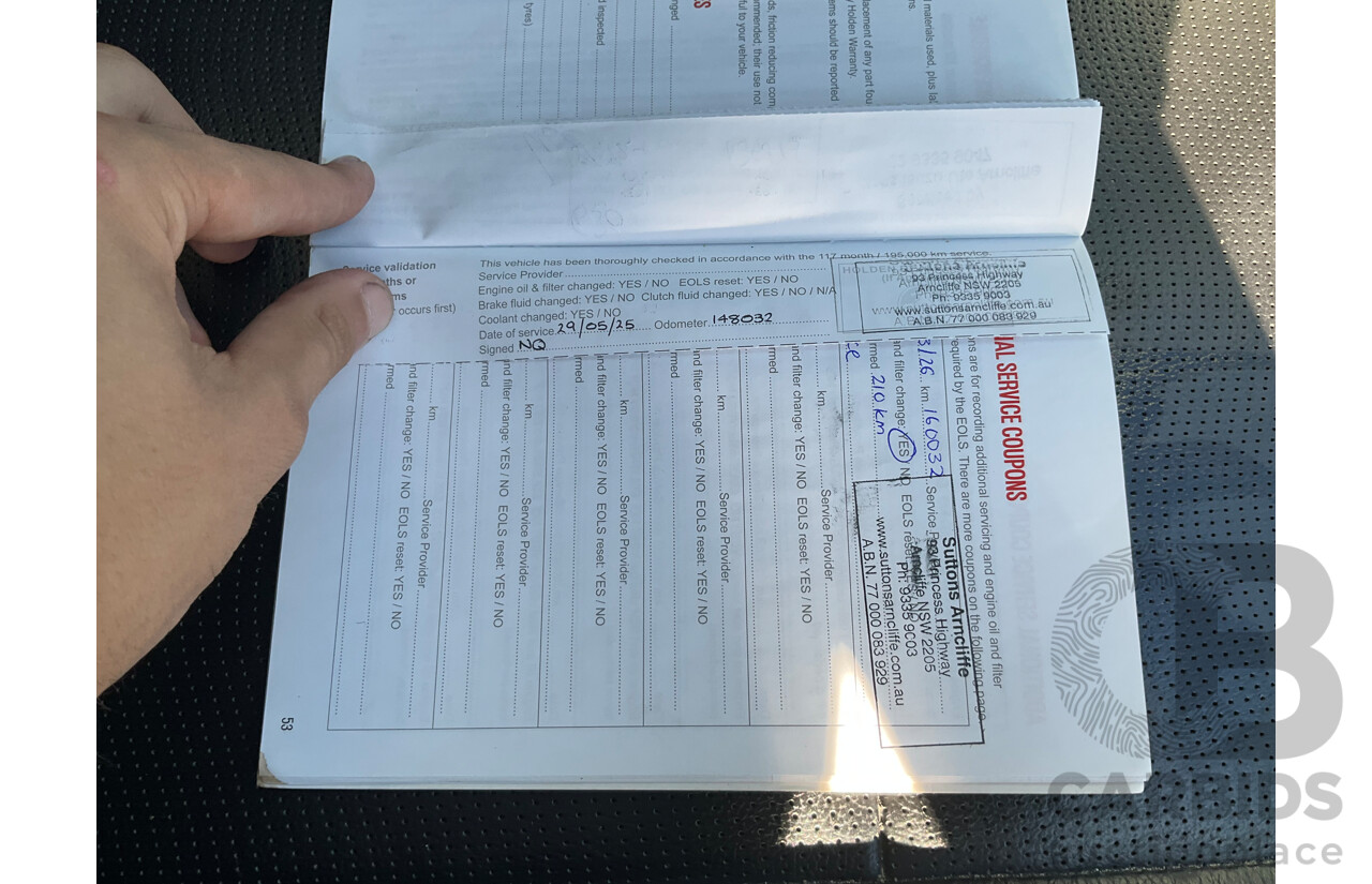 10/2015 Holden Captiva 7 LS (FWD) CG MY15 4d Wagon Blue 2.4L