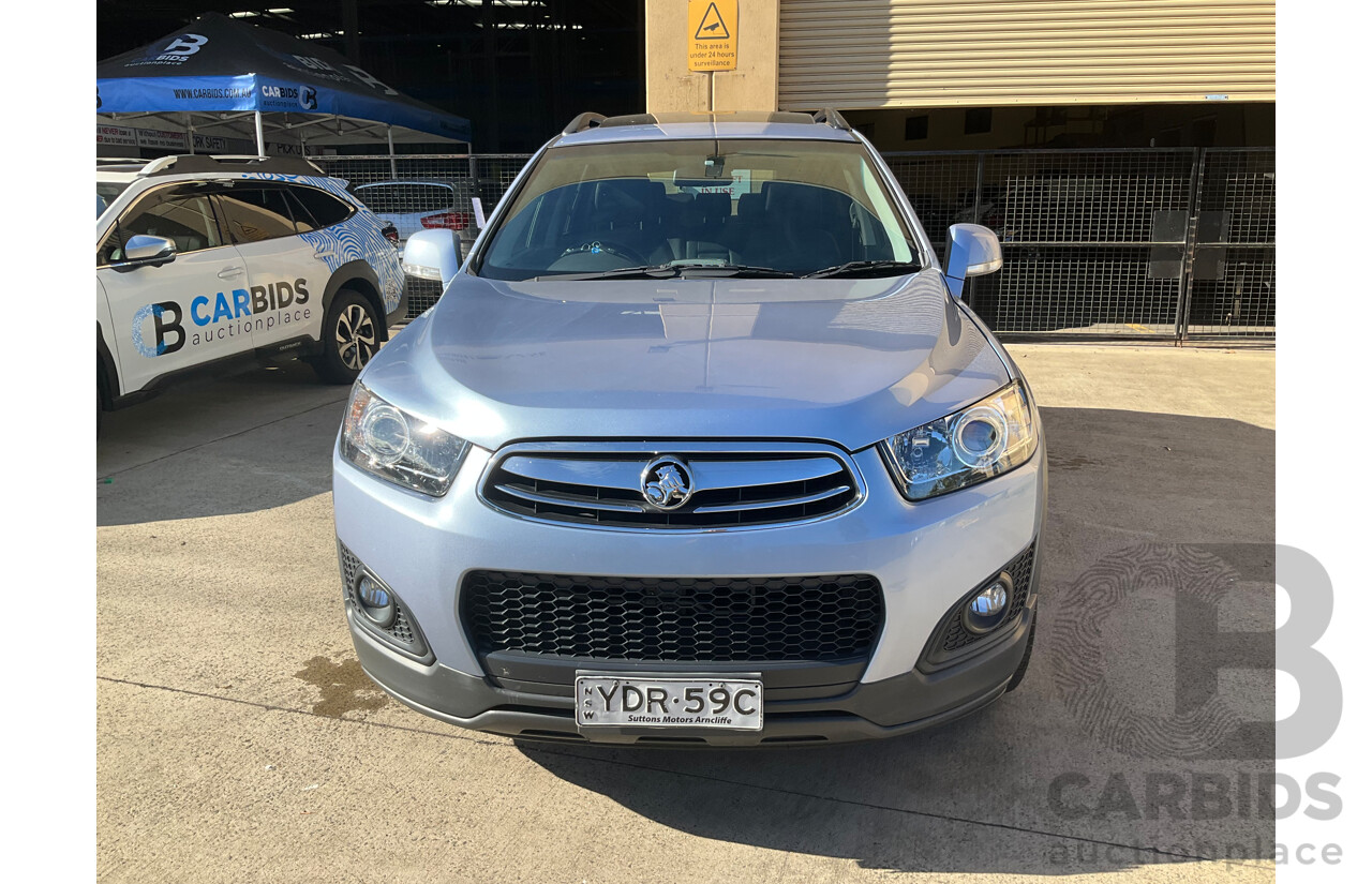10/2015 Holden Captiva 7 LS (FWD) CG MY15 4d Wagon Blue 2.4L