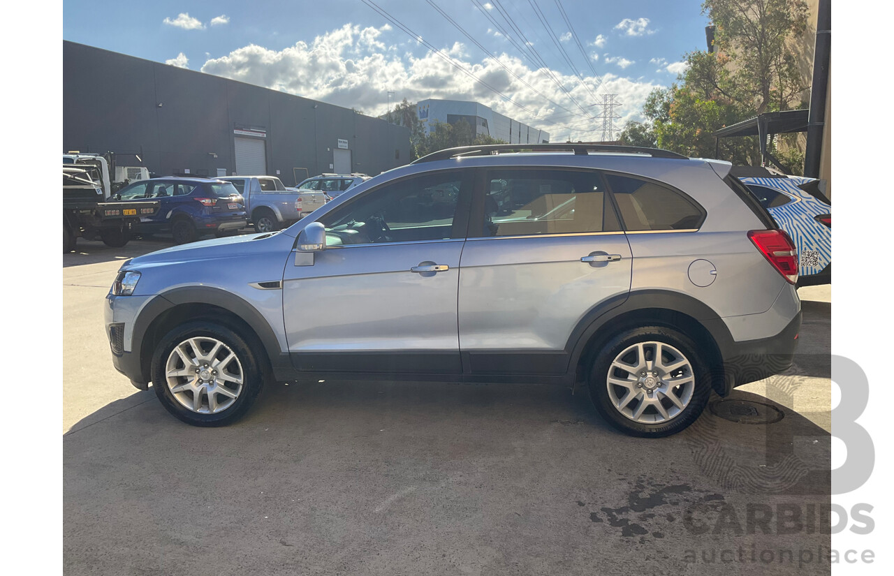 10/2015 Holden Captiva 7 LS (FWD) CG MY15 4d Wagon Blue 2.4L