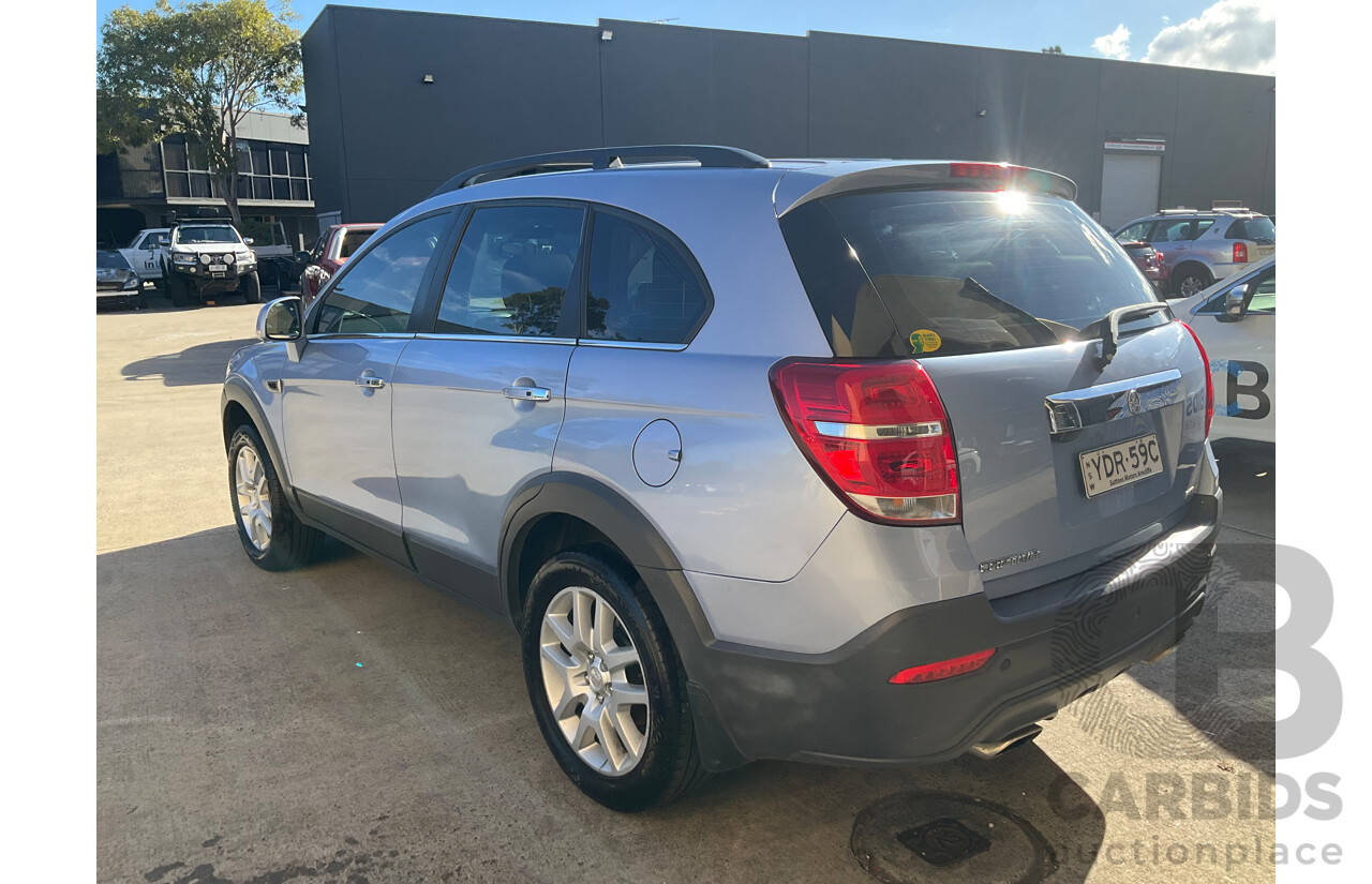 10/2015 Holden Captiva 7 LS (FWD) CG MY15 4d Wagon Blue 2.4L