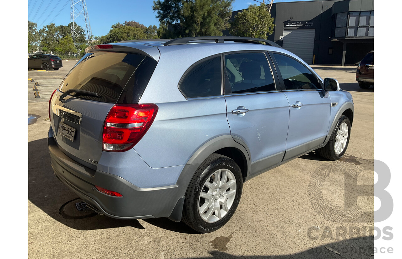10/2015 Holden Captiva 7 LS (FWD) CG MY15 4d Wagon Blue 2.4L