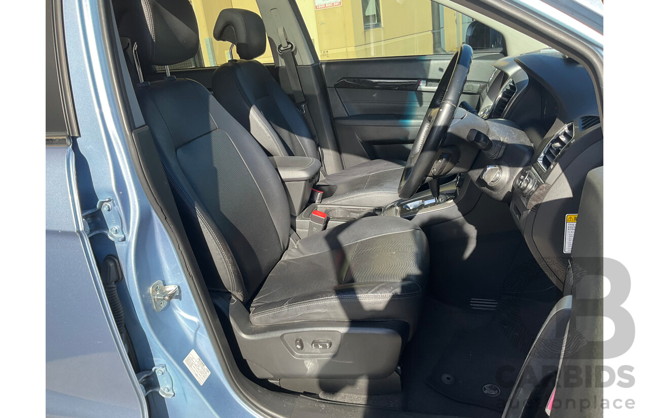 10/2015 Holden Captiva 7 LS (FWD) CG MY15 4d Wagon Blue 2.4L