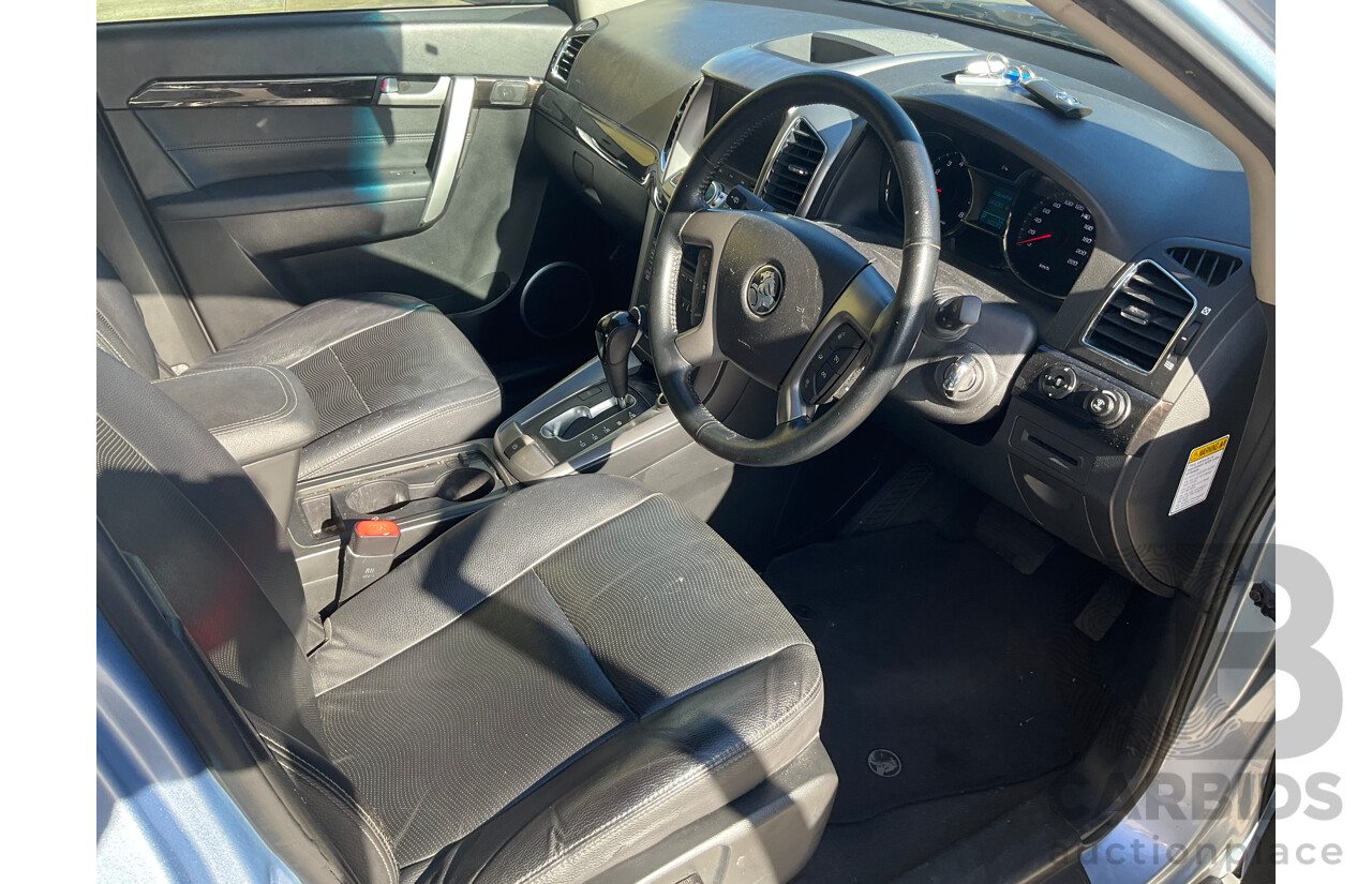 10/2015 Holden Captiva 7 LS (FWD) CG MY15 4d Wagon Blue 2.4L