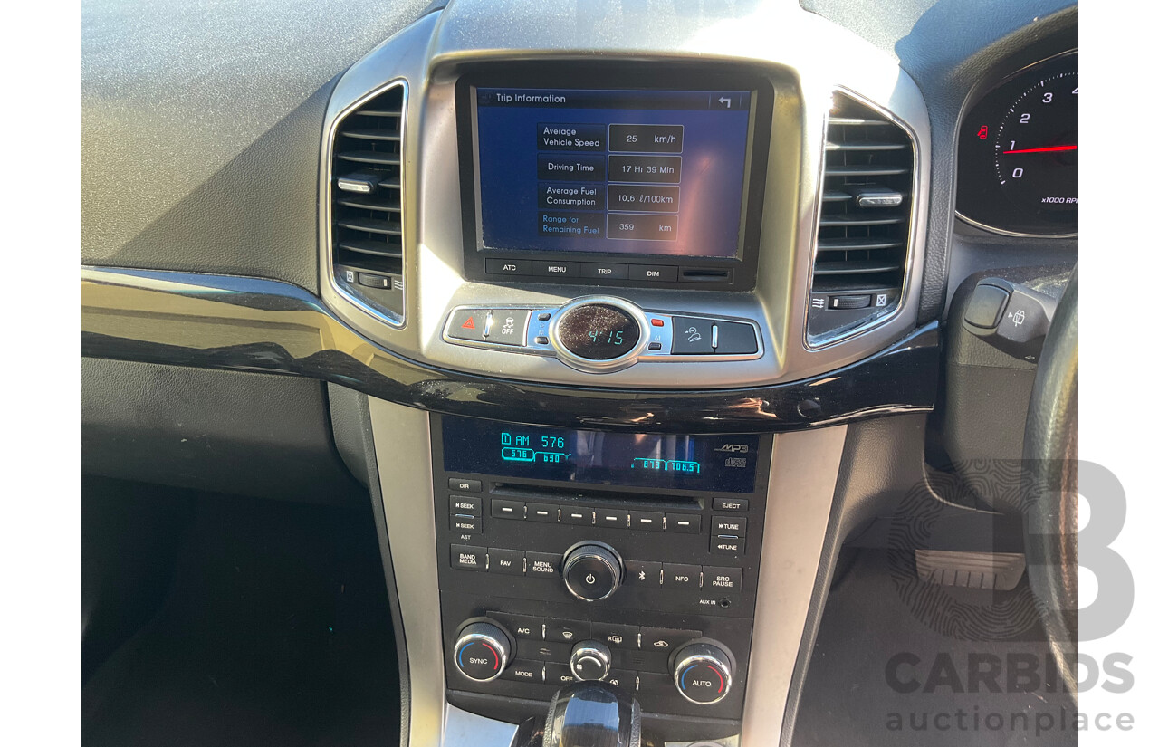 10/2015 Holden Captiva 7 LS (FWD) CG MY15 4d Wagon Blue 2.4L