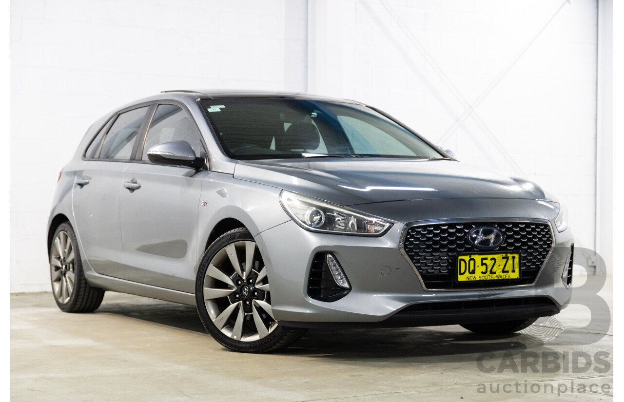 02/2018 Hyundai i30 SR (FWD) PD 4d Hatchback Sparkling Metal Metallic Turbo 1.6L