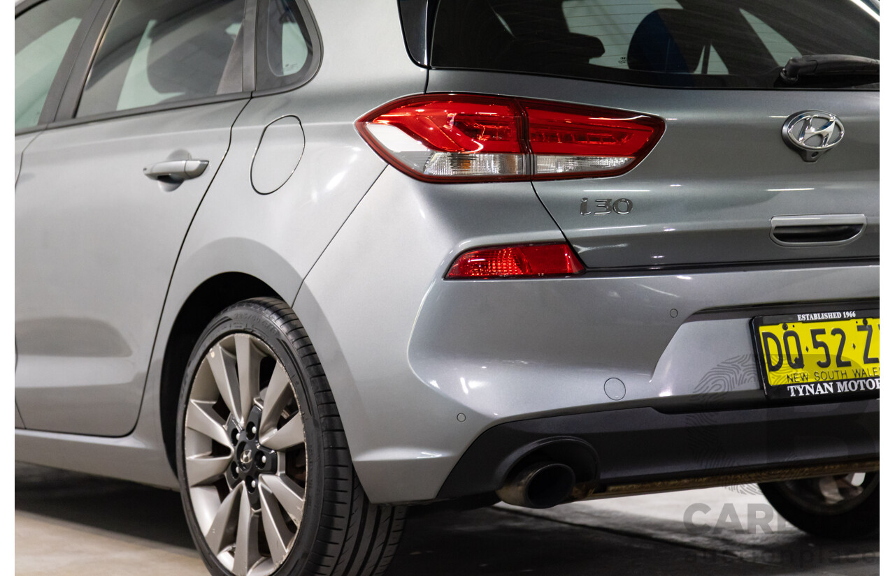 02/2018 Hyundai i30 SR (FWD) PD 4d Hatchback Sparkling Metal Metallic Turbo 1.6L