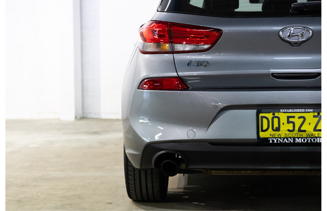 02/2018 Hyundai i30 SR (FWD) PD 4d Hatchback Sparkling Metal Metallic Turbo 1.6L