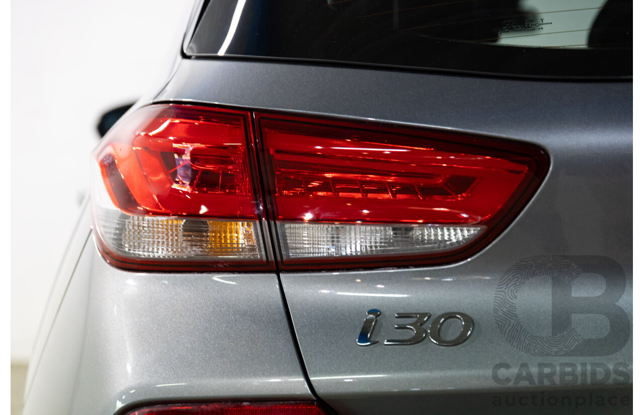 02/2018 Hyundai i30 SR (FWD) PD 4d Hatchback Sparkling Metal Metallic Turbo 1.6L