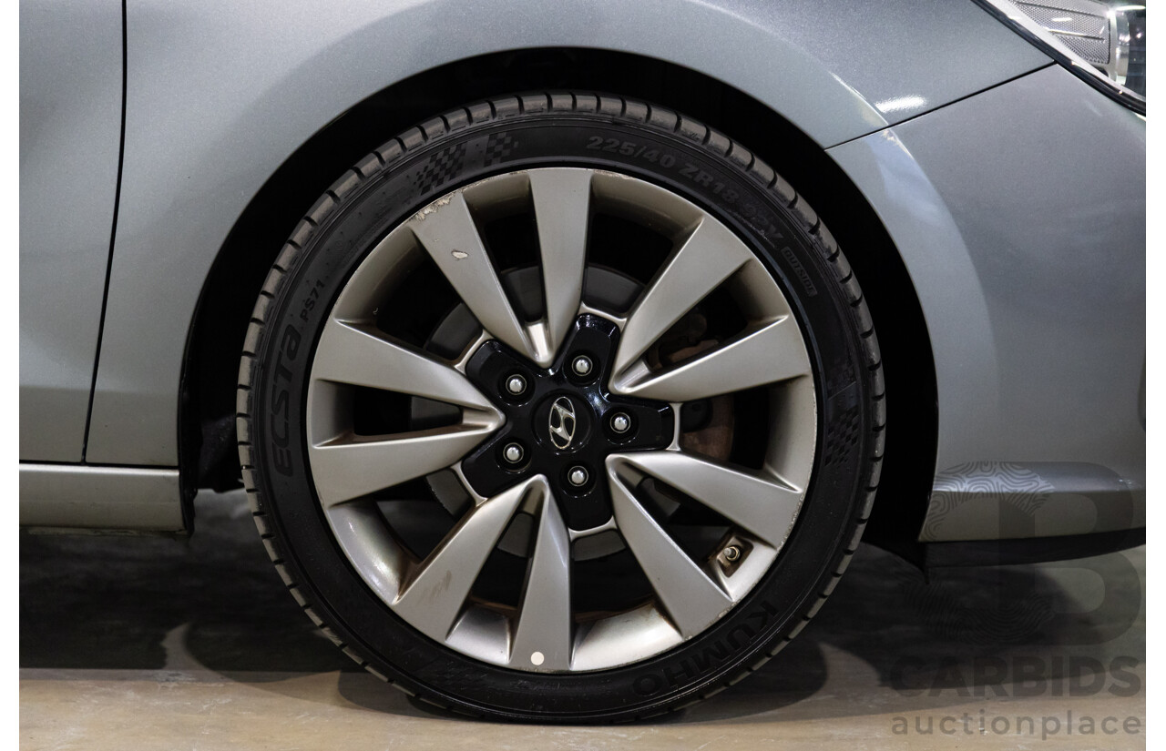 02/2018 Hyundai i30 SR (FWD) PD 4d Hatchback Sparkling Metal Metallic Turbo 1.6L