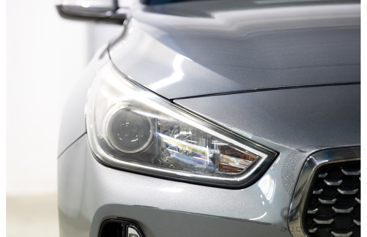 02/2018 Hyundai i30 SR (FWD) PD 4d Hatchback Sparkling Metal Metallic Turbo 1.6L