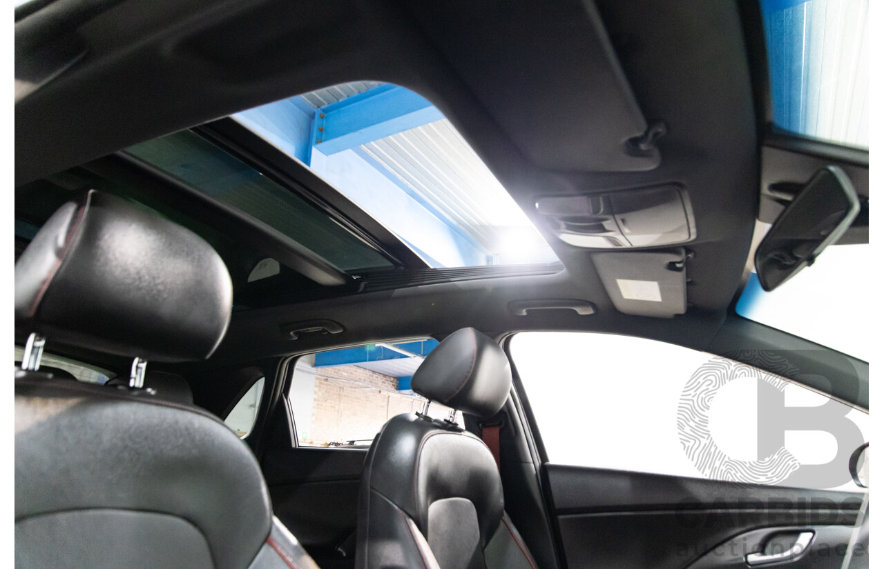 02/2018 Hyundai i30 SR (FWD) PD 4d Hatchback Sparkling Metal Metallic Turbo 1.6L