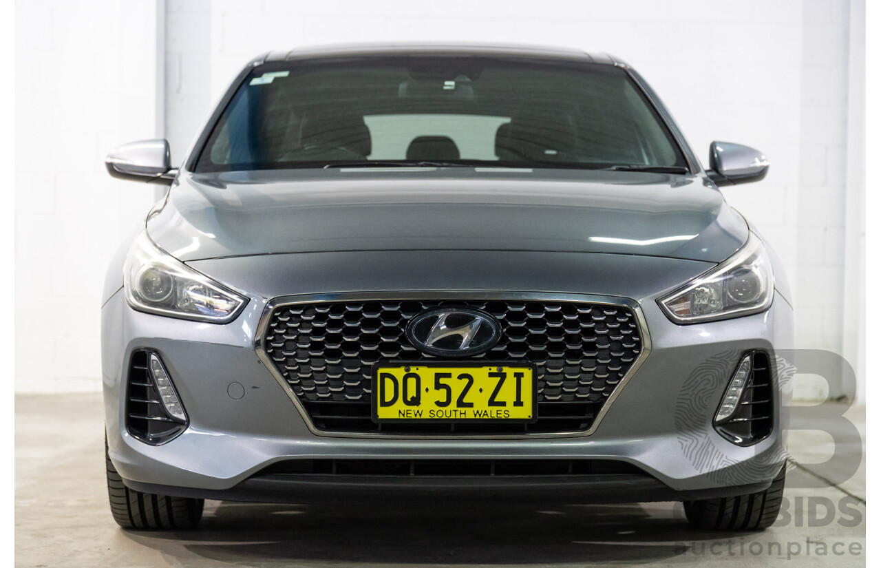 02/2018 Hyundai i30 SR (FWD) PD 4d Hatchback Sparkling Metal Metallic Turbo 1.6L