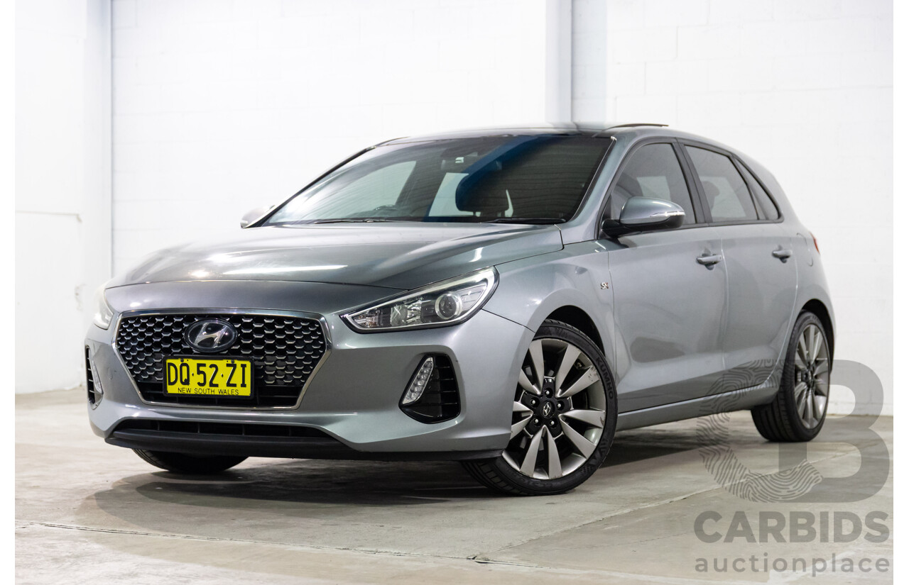 02/2018 Hyundai i30 SR (FWD) PD 4d Hatchback Sparkling Metal Metallic Turbo 1.6L