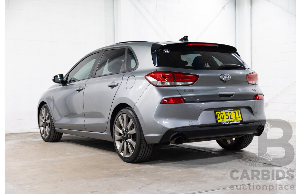 02/2018 Hyundai i30 SR (FWD) PD 4d Hatchback Sparkling Metal Metallic Turbo 1.6L