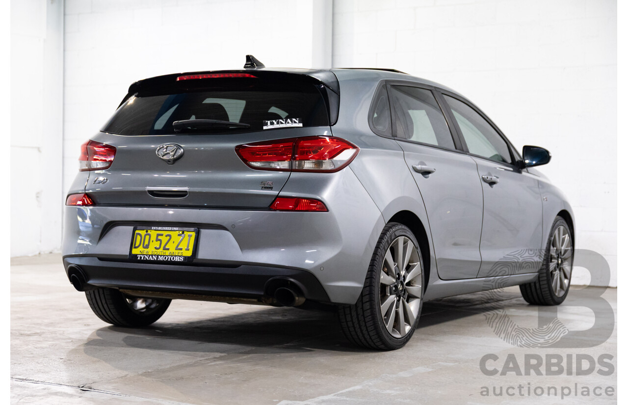 02/2018 Hyundai i30 SR (FWD) PD 4d Hatchback Sparkling Metal Metallic Turbo 1.6L