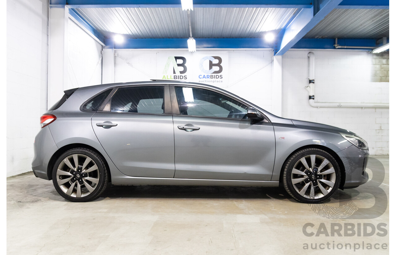 02/2018 Hyundai i30 SR (FWD) PD 4d Hatchback Sparkling Metal Metallic Turbo 1.6L