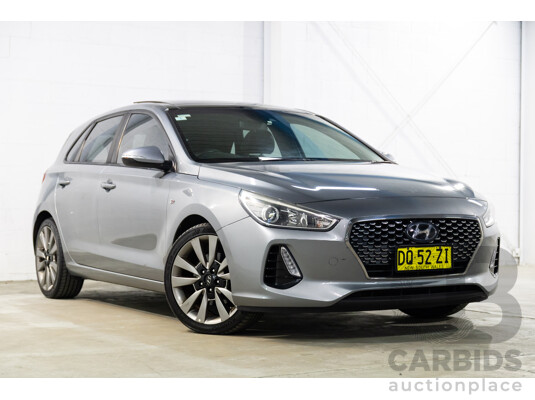02/2018 Hyundai i30 SR (FWD) PD 4d Hatchback Sparkling Metal Metallic Turbo 1.6L