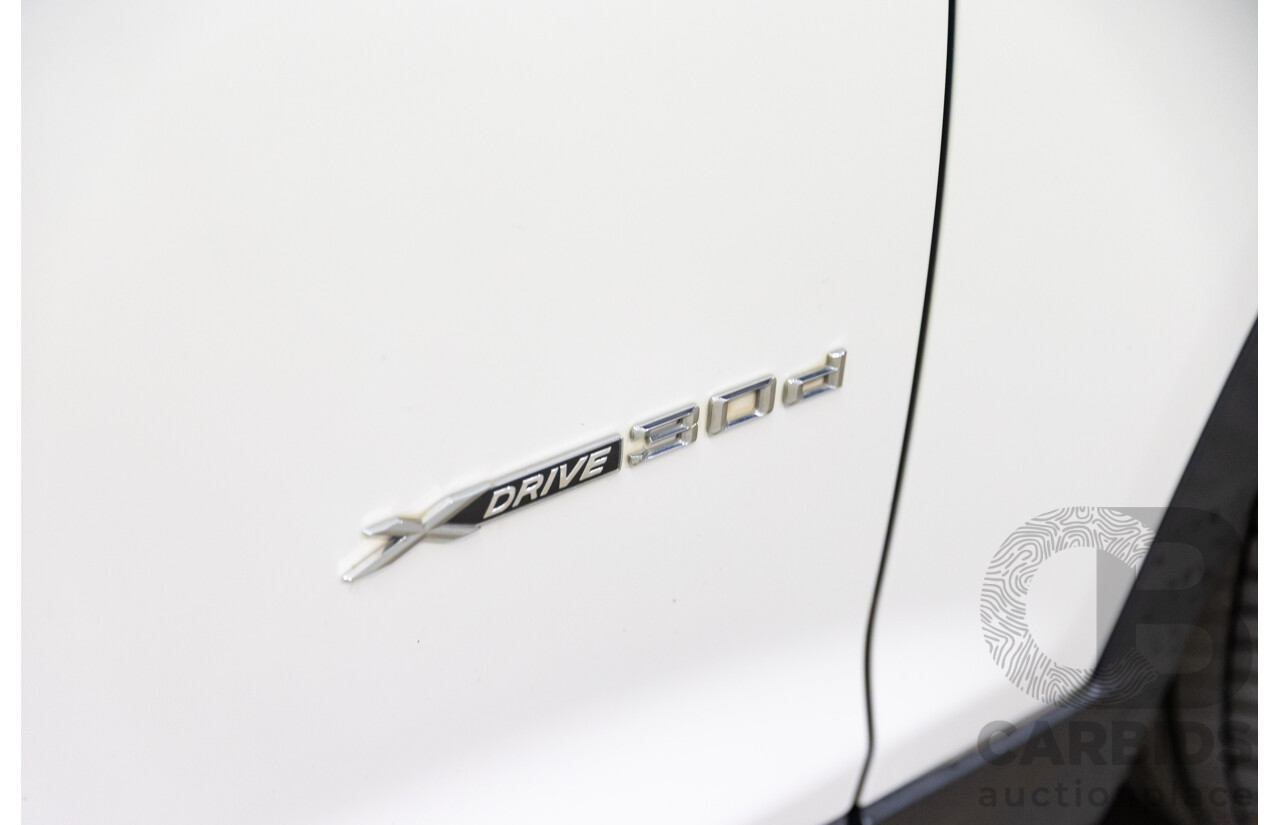 9/2014 BMW X3 xDrive30d F25 MY14 4d Wagon Mineral White Metallic Turbo Diesel 3.0L