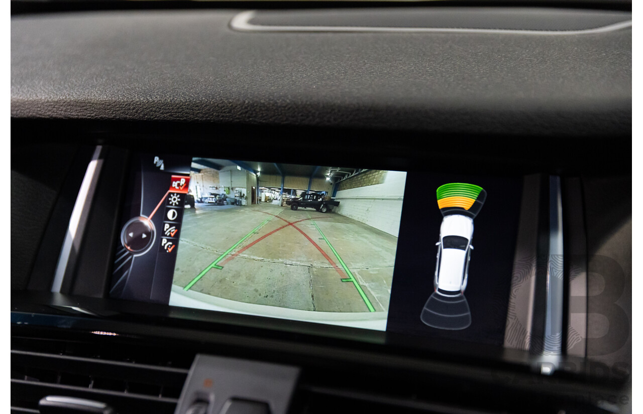 9/2014 BMW X3 xDrive30d F25 MY14 4d Wagon Mineral White Metallic Turbo Diesel 3.0L