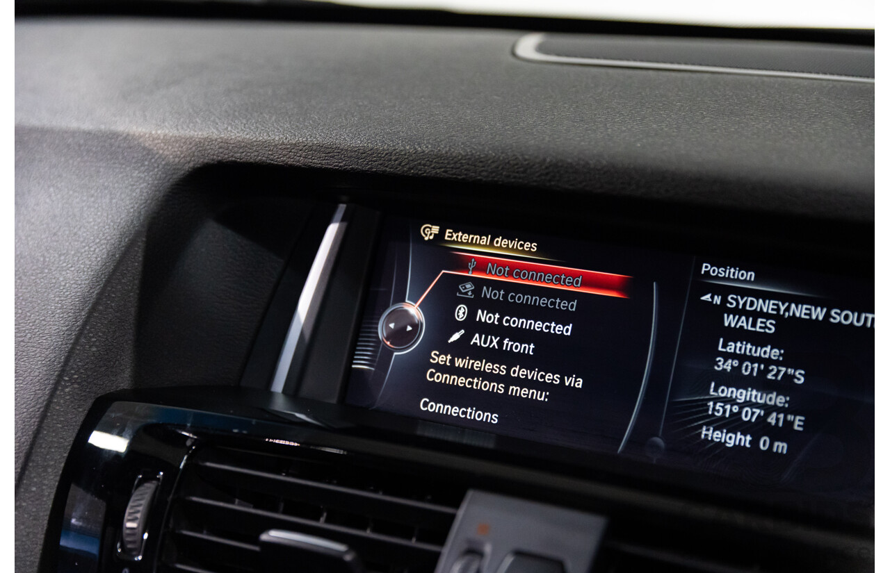 9/2014 BMW X3 xDrive30d F25 MY14 4d Wagon Mineral White Metallic Turbo Diesel 3.0L