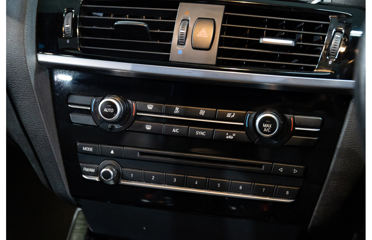 9/2014 BMW X3 xDrive30d F25 MY14 4d Wagon Mineral White Metallic Turbo Diesel 3.0L