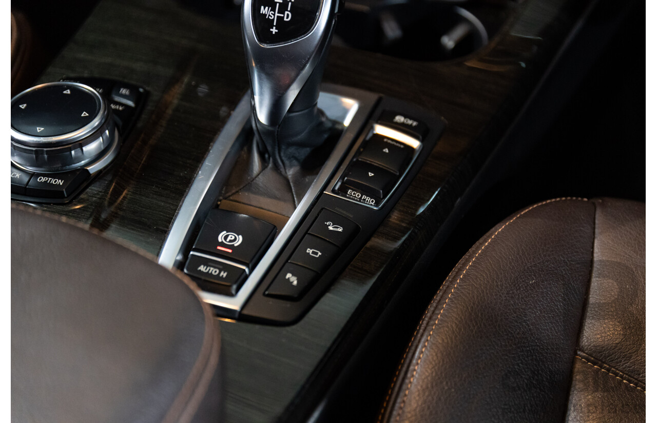 9/2014 BMW X3 xDrive30d F25 MY14 4d Wagon Mineral White Metallic Turbo Diesel 3.0L