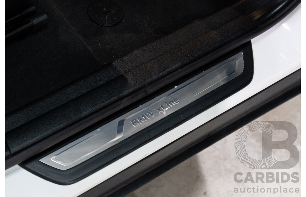 9/2014 BMW X3 xDrive30d F25 MY14 4d Wagon Mineral White Metallic Turbo Diesel 3.0L