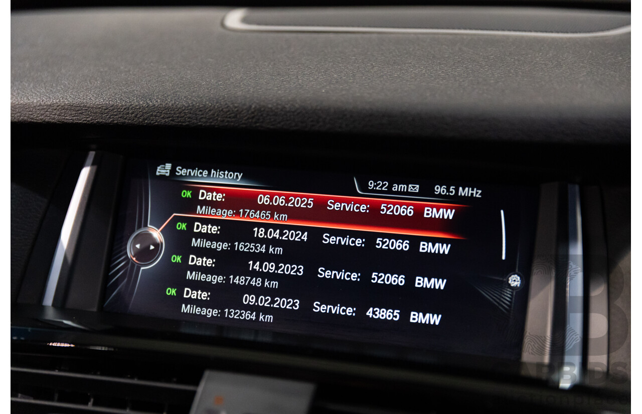 9/2014 BMW X3 xDrive30d F25 MY14 4d Wagon Mineral White Metallic Turbo Diesel 3.0L