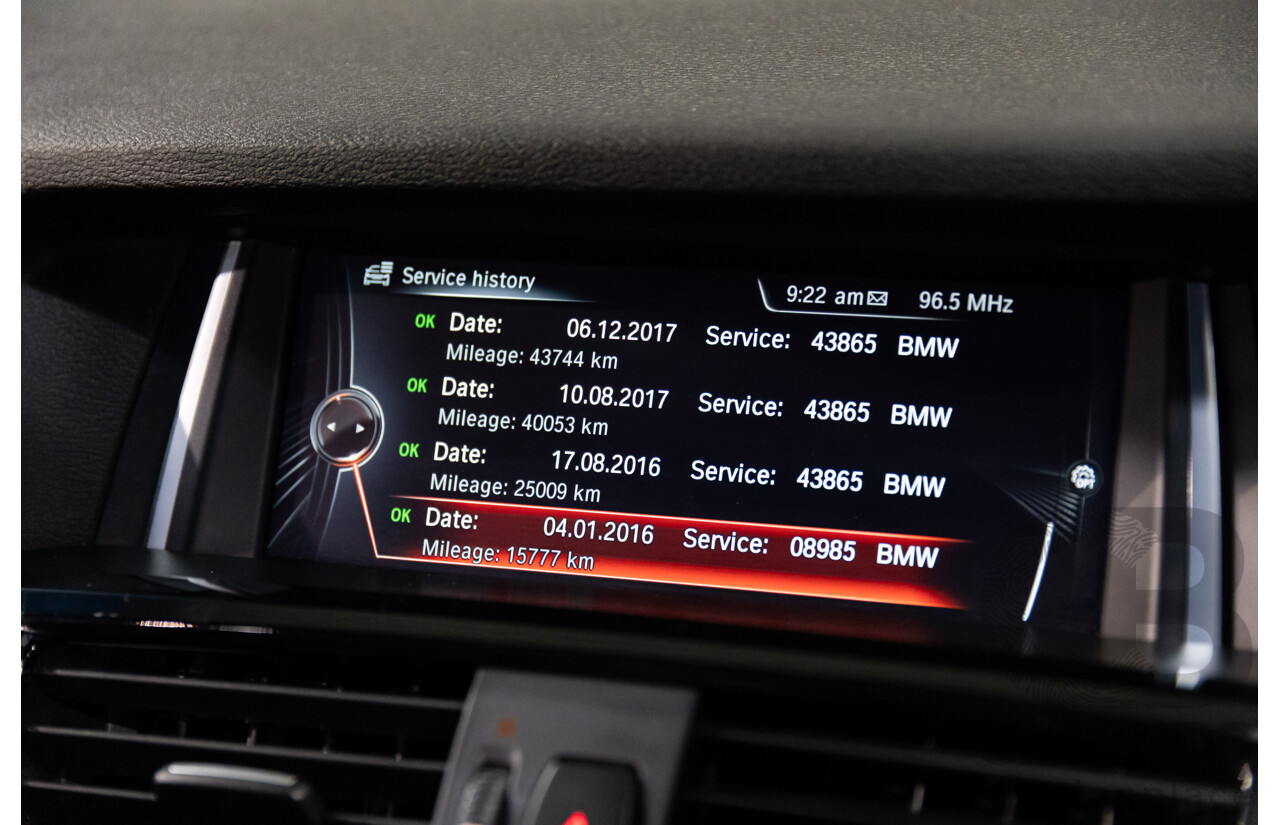 9/2014 BMW X3 xDrive30d F25 MY14 4d Wagon Mineral White Metallic Turbo Diesel 3.0L